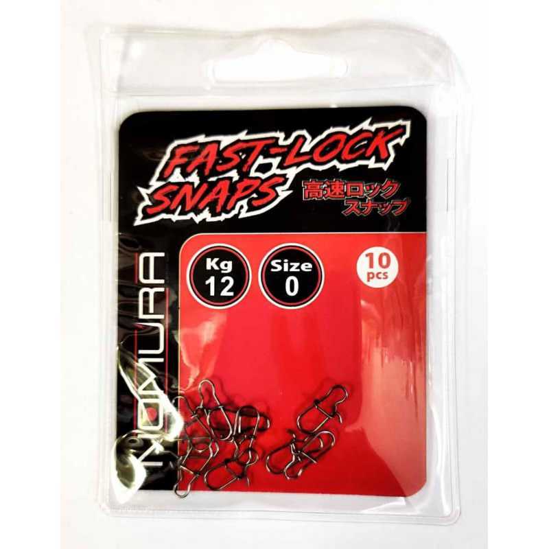 Nomura Fast Lock Snap per Totanare Jig | CentroPescaBrando Nomura Fast Lock Snap per Totanare Jig | CentroPescaBrando