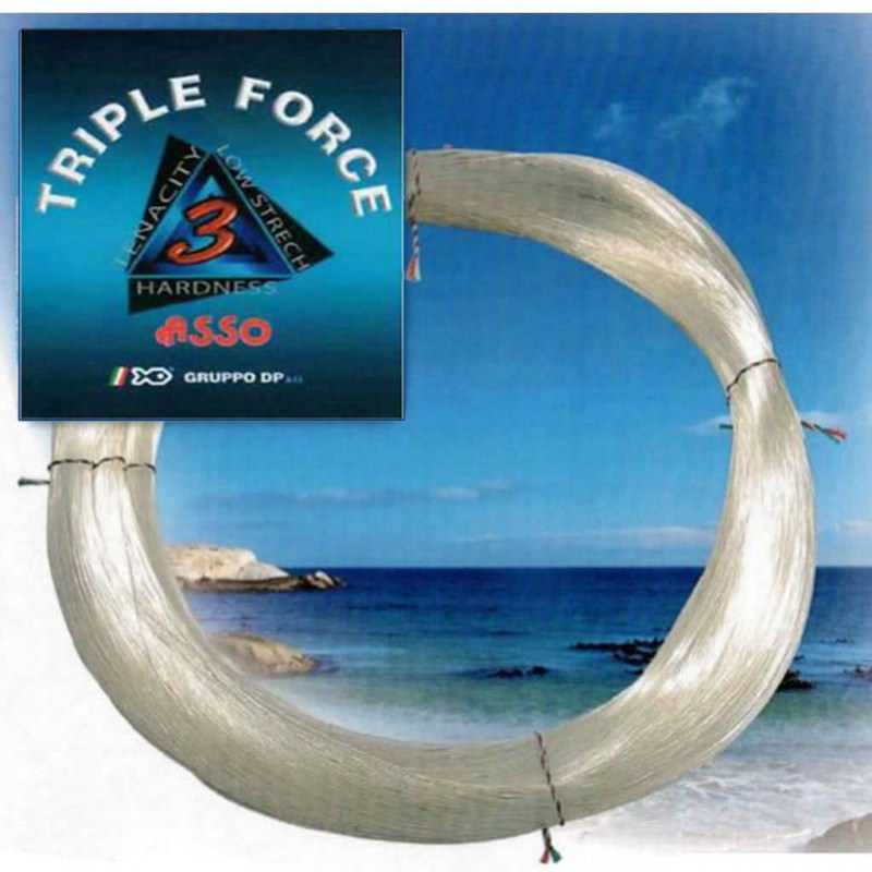 Asso Triple Force Filo a Matassa Professionale |CentroPescaBrando Asso Triple Force Filo a Matassa Professionale |CentroPescaBrando