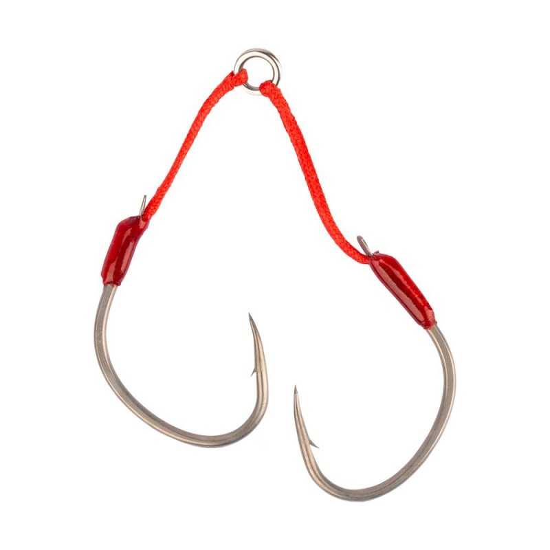 Mustad Ruthless Slow Fall Double Assist Hook |CentroPescaBrando Mustad Ruthless Slow Fall Double Assist Hook |CentroPescaBrando