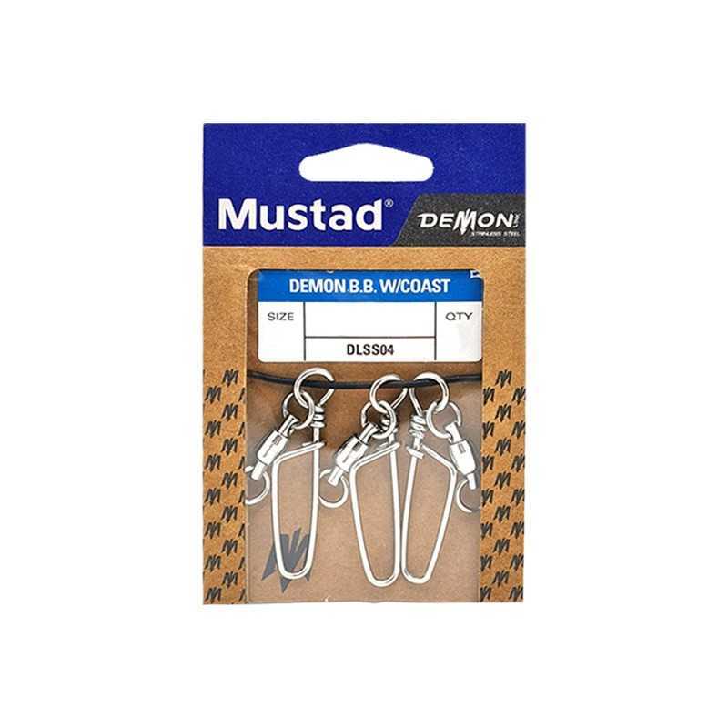 Mustad Moschettone con Girella Cuscinetto a Sfera |CentroPescaBrando Mustad Moschettone con Girella Cuscinetto a Sfera |CentroPescaBrando