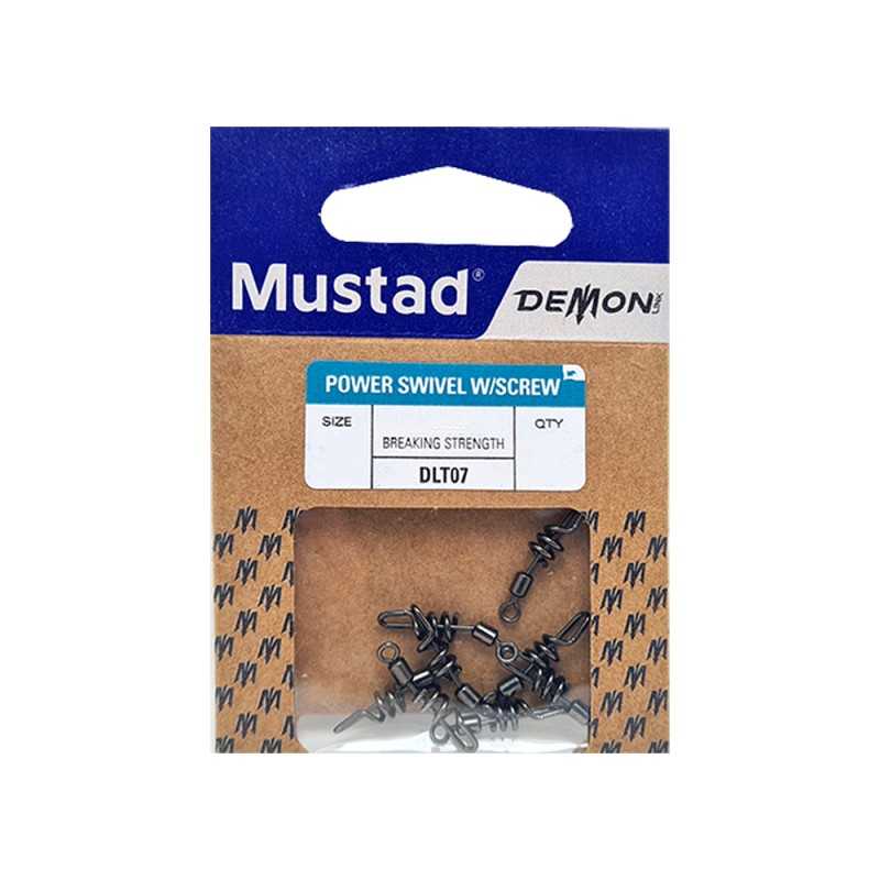 Girella Mustad Power Swivel Spirale Sgancio Rapido |CentroPescaBrando Girella Mustad Power Swivel Spirale Sgancio Rapido |CentroPescaBrando