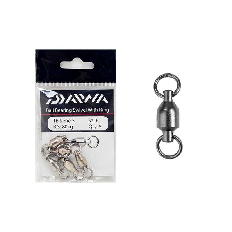 Daiwa TB Serie 5 Girella Cuscinetto a Sfera |CentroPescaBrando Daiwa TB Serie 5 Girella Cuscinetto a Sfera |CentroPescaBrando