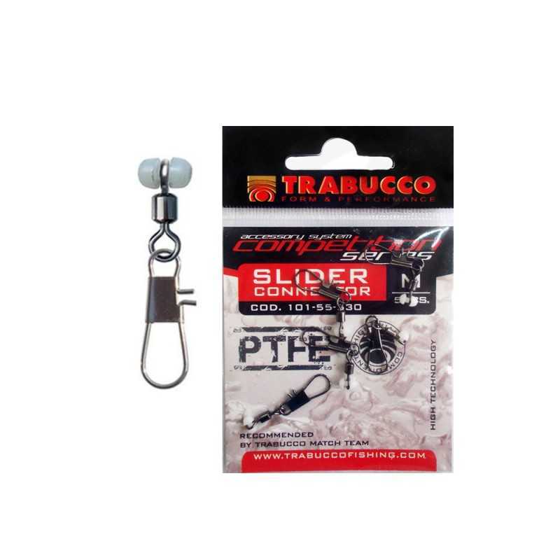 Trabucco Slider Connector PTFE Moschettone |CentroPescaBrando Trabucco Slider Connector PTFE Moschettone |CentroPescaBrando