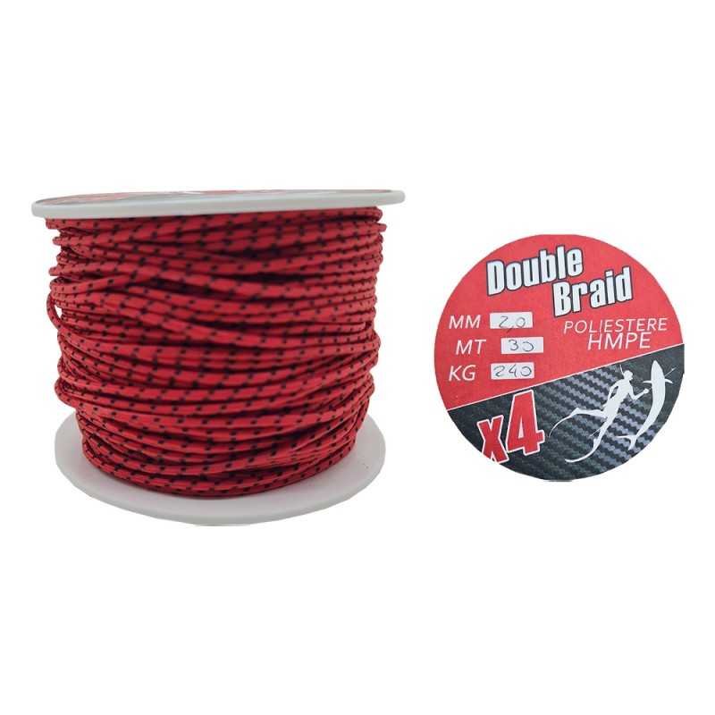 Double Braid Sagola Doppia Treccia HMPE 30mt Sub |CentroPescaBrando Double Braid Sagola Doppia Treccia HMPE 30mt Sub |CentroPescaBrando