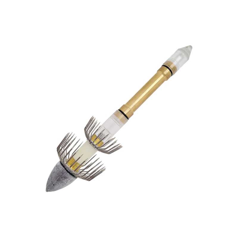 Totaniera di Profondità 2 Luci 2 Corone in Ottone 046 | CentroPescaBrando Totaniera di Profondità 2 Luci 2 Corone in Ottone 046 | CentroPescaBrando