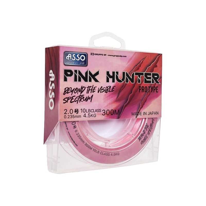 Filo Asso Pink Hunter 300mt Nylon |CentroPescaBrando Filo Asso Pink Hunter 300mt Nylon |CentroPescaBrando