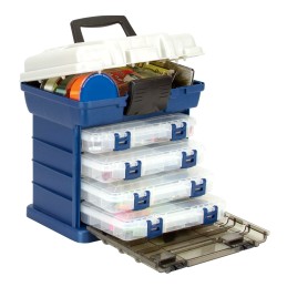 Plano 4-BY Rack Hard System 3600 Blue Silver |CentroPescaBrando