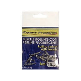 Expert Predator Girella Tripla Rolling Perlina Fluo |CentroPescaBrando