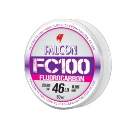 Filo Falcon FC100 Fluorocarbon 50mt Terminale Pesca |CentroPescaBrando