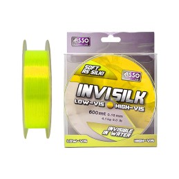 Asso Invisilk Nylon SP 600mt Yellow Filo Mulinello |CentroPescaBrando