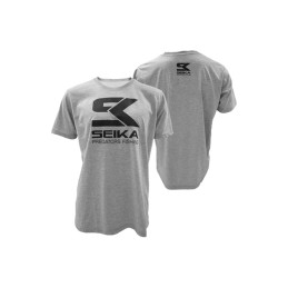 T-Shirt Seika SK Grigia Abbigliamento da Pesca |CentroPescaBrando