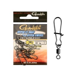 Gamakatsu Hyper Ez Snap con Girella Hyper 6x2 |CentroPescaBrando
