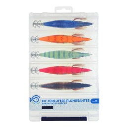 SRT Kit Totanare Eging 5pz + Snap e Scatola Omaggio |CentroPescaBrando