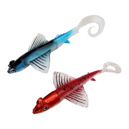 JLC FLY Esca Soft Bait Siliconica Traina Vertical |CentroPescaBrando