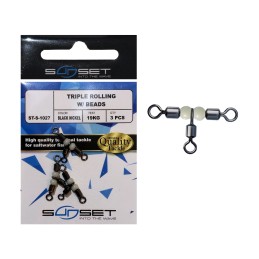 Sunset Triple Rolling Beads Girella Tripla Perline |CentroPescaBrando