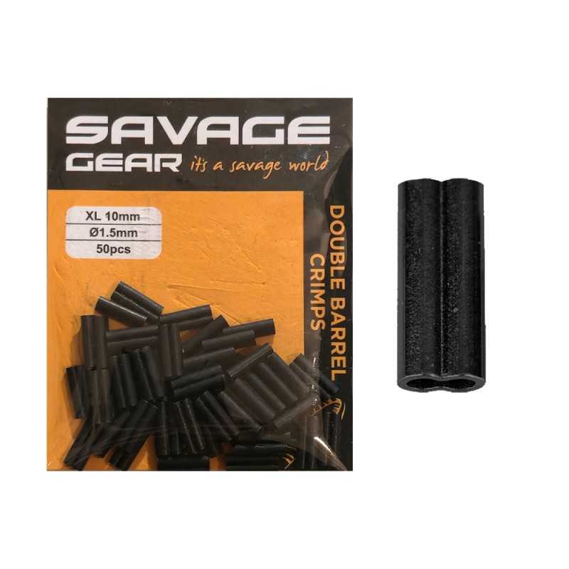Savage Gear Double Barrel Crimps Sleeves XL |CentroPescaBrando