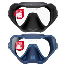 Salvimar Neo Maschera Anti Fog Shining Blue Apnea |CentroPescaBrando